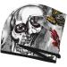 Skulls Roses Microfiber Hair Towel Wrap - Super Absorbent Quick Dry Hair Cap for Women with Long Curly & Thick Hair - Buy Online on GoSupps.com