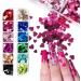 Shop Gzmayuen Heart Glitter Sequins for Valentine's Day Nail Art | 12 Colors 3D Sparkle Heart Shape Flakes & Stickers - Perfect for Nail Decoration - Buy Online on GoSupps.com