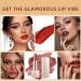Metallic Shine Lipstick - High Impact Vegan Lipcolor | Moisturizing Full-Coverage Matte Lipstick (01# Love Burgundy - Buy Online on GoSupps.com