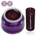 Premium Color Gel Glitter Gel No. 170 - Red Brown Autumn UV Nail Gel (5ml) - Long-lasting & Perfect for Fall Nail Art - Buy Online on GoSupps.com