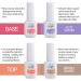 Aikker 27 Pcs Dip Powder Nail Kit Starter - 20 Colours Nude Pink Coral Dipping Powder System with Base & Top Coat Activator - French Nail Art Manicure DIY Salon Gift Set - Buy Online on GoSupps.com