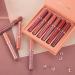 6 Color Matte Liquid Lipstick Set Velvety Lip Gloss Set Long Lasting Waterproof Moisturizing Matte Liquid Lip Gloss Lip Makeup Gift Box - Buy Online on GoSupps.com