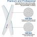 10 Pack Double-Sided Glass Nail Files 100/180 Grit for Acrylic and Natural Nails - Blue - Buy Online on GoSupps.com