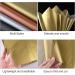 MIAHART Metallic Gift Wrapping Tissue Paper Bulk - 90 Sheets, Perfect for Christmas, Weddings, Birthdays - 20x14 Inch - Metallic Gold, Silver, Rose Gold, Black - Multicolor - Buy Online on GoSupps.com