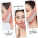 VINTORKY Thin Face Belt Face Band Face Lifting Bandage Face Beauty Belt Double Chin Reducer Orange Spandex - Buy Online on GoSupps.com