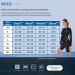 GoldFin 2mm Women's Wetsuit Top | Long Sleeve Neoprene Jacket for Diving, Surfing, Swimming | Black/Stripes - Small - Buy Online on GoSupps.com