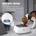 Non-Spill Slow Drink Dog Water Bowl 1L - Gray | Non-Slip Portable Pet Water Bowl for Car Travel | Cat & Puppy Friendly - Buy Online on GoSupps.com