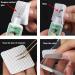 500 Sheets Lint Free Cotton Pads Square Soft Multifunctional Absorbent Remover Wipes Pads Nail Wipe Pads for Eyelash Extension Glue Cleaning Cotton Pads Salon Home Use - Buy Online on GoSupps.com