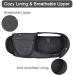 Women's Extra Wide Diabetic Sandals | Adjustable Velcro Closure | Arthritis & Edema Comfort | Indoor & Outdoor Slippers for Swollen Feet - Size 41, Black - Buy Online on GoSupps.com