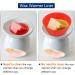 20pcs Wax Melt Warmer Liners - Silicone Candle Scent Melter in Yellow Red Rose Red Green & Blue | Sourcing Map - Buy Online on GoSupps.com