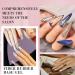 Broken Nail Repair Kit File Brush Tweezers Nail Repair Gel Cracked Nail File for Women and Girls Manicure Daily Care - Buy Online on GoSupps.com