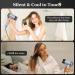 TECHMERI Professional Ionic Hair Dryer - 110 000 RPM Fast Drying Lightweight Travel Blow Dryer for Women with Nozzle & LED Display - Buy Online on GoSupps.com