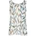 Buy Elegant Chiffon Round Neck Sleeveless Summer Tank Tops for Women - Casual & Comfortable Blouses in White XL - International Shipping Available - Buy Online on GoSupps.com
