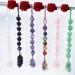 Rose Quartz Crystal Hanging Healing Gemstone Decor - Reiki Gifts - Buy Online on GoSupps.com