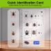 Tick Remover Tool and Tique Identification Card for Dogs Cats and Humans for Lyme Prevention - Buy Online on GoSupps.com