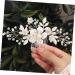 FRCOLOR Flower Comb Crystal Bridal Rhinestone Decor Bridal Hair Accessory Wedding Hair Comb Headpiece for Bride White Decor Hair Jewelry Rhinestone Accessories Bridesmaid Elegant - Buy Online on GoSupps.com