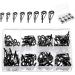 Fishing Rod Tip Repair Kit - 50 Pcs Stainless Steel Ceramic Replacement Guides for Freshwater and Saltwater Rods - Buy Online on GoSupps.com