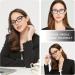 Buy EYEURL Cat Eye Blue Light Blocking Reading Glasses for Women - Pack of 4 Stylish 2.50 Magnification Computer Glasses with UV Protection - Buy Online on GoSupps.com