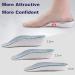 Orthopedic High Pads 1.0 Arch Support Insoles for Pain Relief | Height Increase Insoles for Men & Women (White - 2 Pairs 1.37in/3.5cm - Buy Online on GoSupps.com