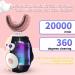 GASLIKE Kids Electric U-Shaped Ultrasonic Toothbrush | 6 Smart Modes, Auto Whitening, IPX7 Waterproof | Ages 2-7 (Pink) - Buy Online on GoSupps.com