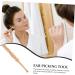 FOMIYES Ear Scoop Tool Reusable Wood Carved Earwax Removal Instrument for Safe Ear Cleaning Multi-Functional Earwax Picker for Home Use and - Buy Online on GoSupps.com