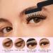 2 Pcs Stainless Steel Folding Eyelash & Eyebrow Comb - Professional Lash Separator Tool for Makeup | International Shipping Available - Buy Online on GoSupps.com