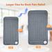 Heating Pad Electric Heat Pad for Pain Relief 16x30 - 6 Settings, 4 Timer Modes, Auto Shut Off - Neck, Back, Shoulder Pain & Muscle Relief - Washable Charcoal Grey - Buy Online on GoSupps.com