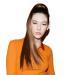 CAISHA 22" Hairpiece Ponytail Extension Heat-Resistant Synthetic Fiber Straigth Light Brown PH506 light brown #12 PH506