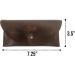 Handmade Bourbon Brown Sunglasses Case | Durable & Soft Accessory | Saddle & Hide Co. - Buy Online on GoSupps.com