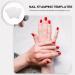 Beaupretty Nail Blanket Set - 3 Stainless Steel Nail Art Stamping Plates & Metal Stamper for DIY Manicure - Buy Online on GoSupps.com
