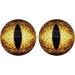 6MM 100PCS Dragon Eyes Glass Cabochon for Clay Doll Making and Jewelry DIY Crafts - Buy Online on GoSupps.com