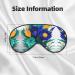 Flower Butterfly Soft Sleep Eye Mask | Breathable Eye Patch for Women | Ideal for Travel & Relaxation - Buy Online on GoSupps.com