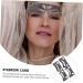 Anneome Stainless 2pcs Clear Ruler Eyebrow Guide Stencil Brow Makeup Supplies Measuring Tool Eyebrow Shape Metal Stainless Steel - Buy Online on GoSupps.com