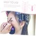 Didiseaon 15 Sets Eyebrow Aid Eyebrow Pen Brush Plastic Convenient Eyebrow Stencil Portable Card Travel 12X11X8CMx5pcs Pinkx5pcs - Buy Online on GoSupps.com