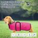 Morezi Hunde Rain Coat for Small & Medium Dogs - Waterproof Adjustable Vest with Reflex Strips - Dachshund Pink (M: 42-45cm) - Buy Online on GoSupps.com