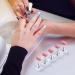 Prousky 2 Set Magnetic Nail Display Stand for False Nail Tip Manicure - Silver - Buy Online on GoSupps.com