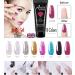 MISSCHEERING Poly Nails Gel Nails Builder Acryl Gel 15ml for Enhancement Glitter Nail Extension Gel Diamond Style Nail Gel Mix UV LED Gel Nail Polish Easy Trendy Beginner DIY Nail Art for Lady (GL07) - Buy Online on GoSupps.com