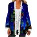 Halloween Costumes Jacket Ladies Long Sleeve Jacket Fashion Light Casual Long Sleeve Lightweight Jacket Casual Large Blue - Buy Online on GoSupps.com