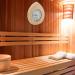 Sauna Thermometer - Drop-Shaped 2-in-1 Wood Thermo-Hygrometer Thermometer Hygrometer Steam Room Sauna Room Accessories - Buy Online on GoSupps.com