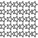 EXCEART 100 Pcs Five Claw Nail Leather Rivets Star Rivets for Leather Diy Cloth Material Degreasing Jacket Blackx2pcs 1.2X1.2CMx2pcs - Buy Online on GoSupps.com