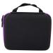 Jerliflyer essential oil handbag essential oil case 30 bottles of essential oil Storage bag Aromatherapy essential oil handbag (purple)