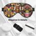 Gingerbread Man Candy Print Double-Sided Eye Mask Soft and Light Blocking for Enhancing Sleep Quality - Buy Online on GoSupps.com
