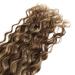 Buy Mila 16/40cm 100% Remy Real Hair Weaving Extensions - Curly Brown/Blond 4/27 100g/PC - International Shipping Available - Buy Online on GoSupps.com