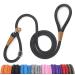 lynxking tow lines for dogs dog leash retriever liner tractors for small medium-sized large dogs (black train stop 1.3cm x 180cm) Train stop-1.3cm x 180cm black