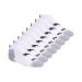 PUMA Kids' 8 Pack Low Cut Socks 7-8.5 White