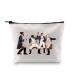 GJTIM Hamilton Make-up bag for music theater Hamilton characters accessories zippers for fans Hamilton Musical Makeup Medium for everyday use