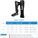 Boxing Muay Thai Shin Guards - Padded Leg Protective Gear for MMA, Kickboxing, Sparring - Black Medium - Buy Online on GoSupps.com