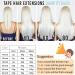 Tape in Hair Extensions Invisible Tape in Hair Extensions Real Remy Tape in Hair Extensions Silky Straight Human Hair Double Side Seamless Skin Weft Tape Hair Extensions Medium Auburn Tape in Extensio - Buy Online on GoSupps.com