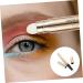 OHPHCALL Double Ended Eye Shadow Pen Eye Makeup Pen Eye Shadow Brushes Cosmetic Sponge Brush Plastic - Buy Online on GoSupps.com