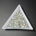Rhinestone Nail Art Studs Set - 4906pcs Circular Glass Stones for 3D Nails (1.3mm-2.8mm) - Crystal AB | Manicure Decorations - Buy Online on GoSupps.com
